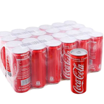 Nước ngọt Coca Cola lon 330ml (Thùng 24 lon)